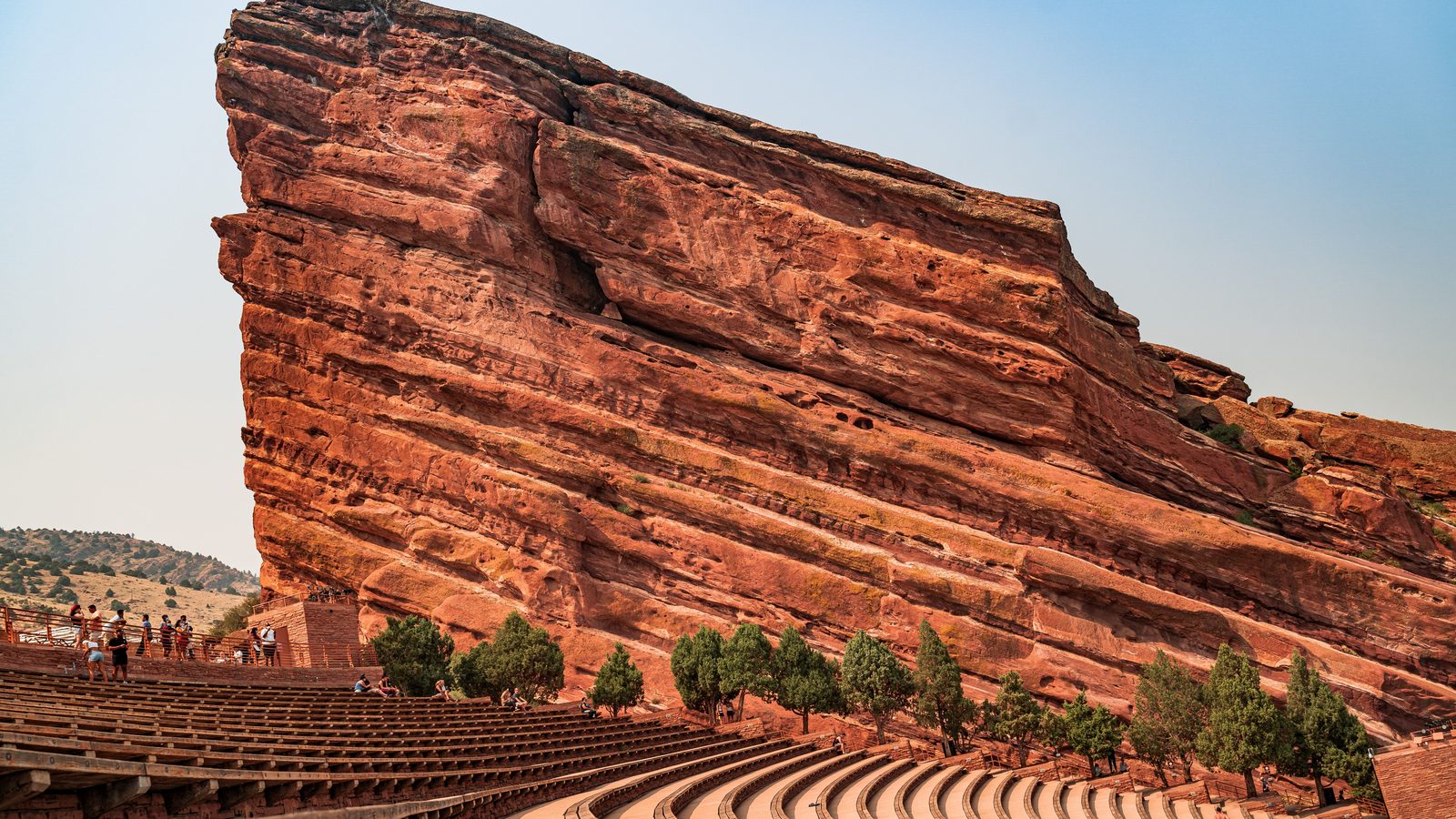 Red Rocks Amphitheatre near Denver, Colorado