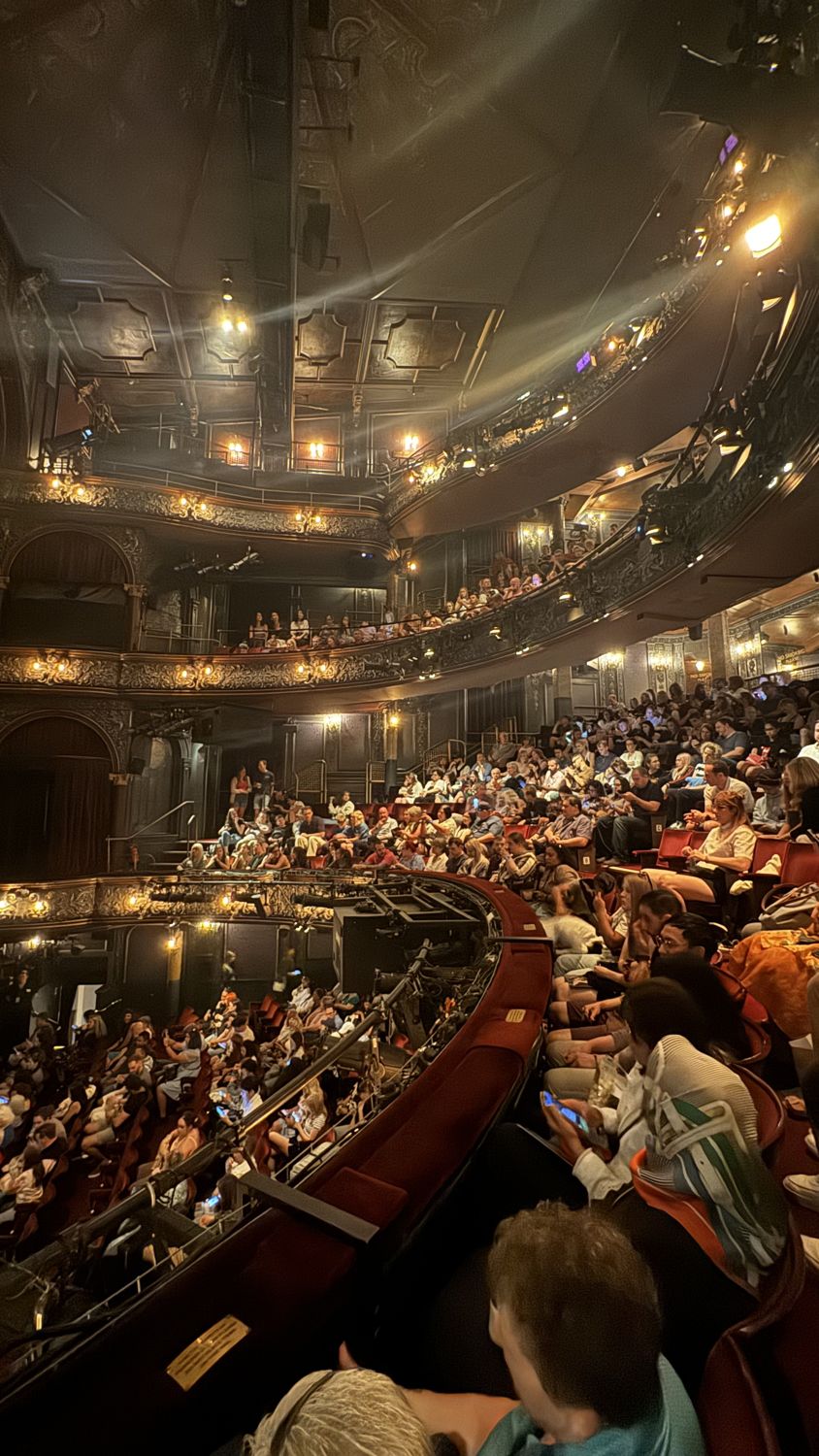 West End theatre interior, London