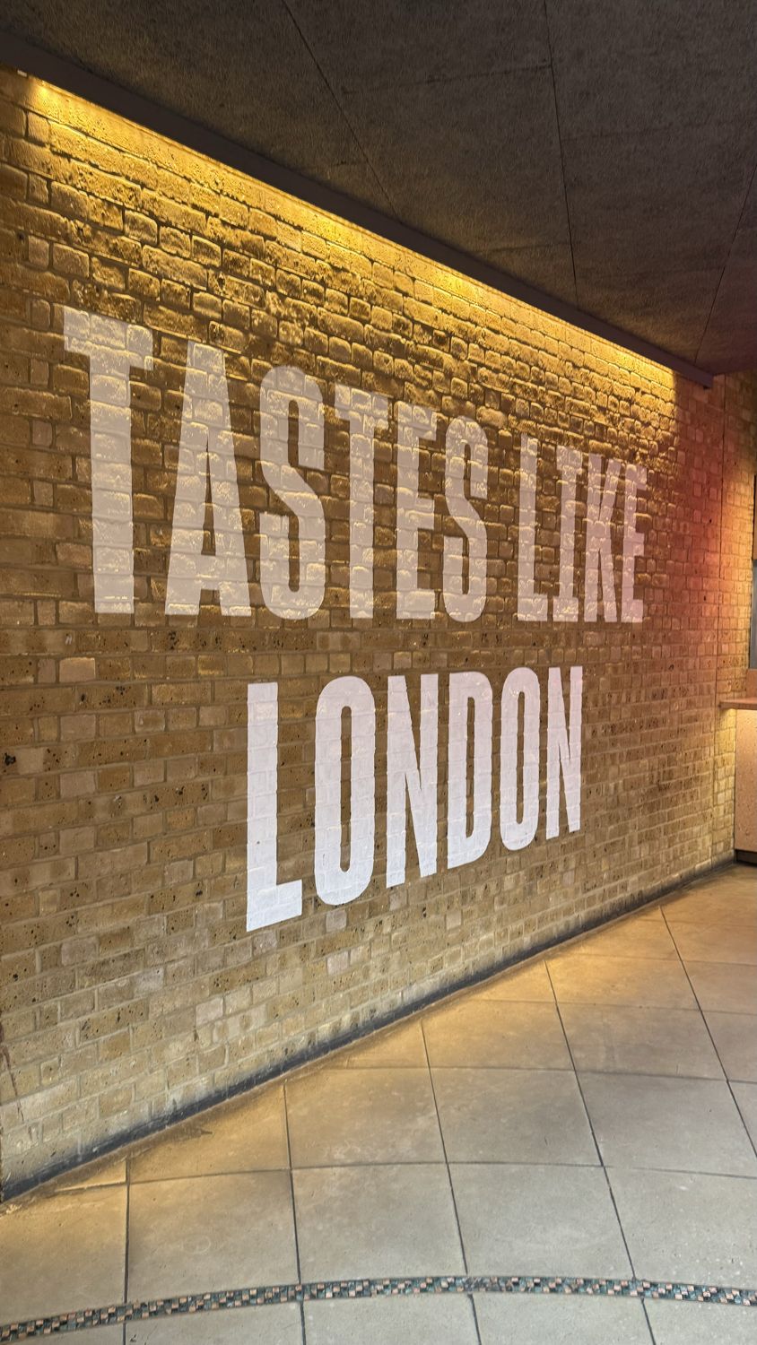 'Tastes like London' mural