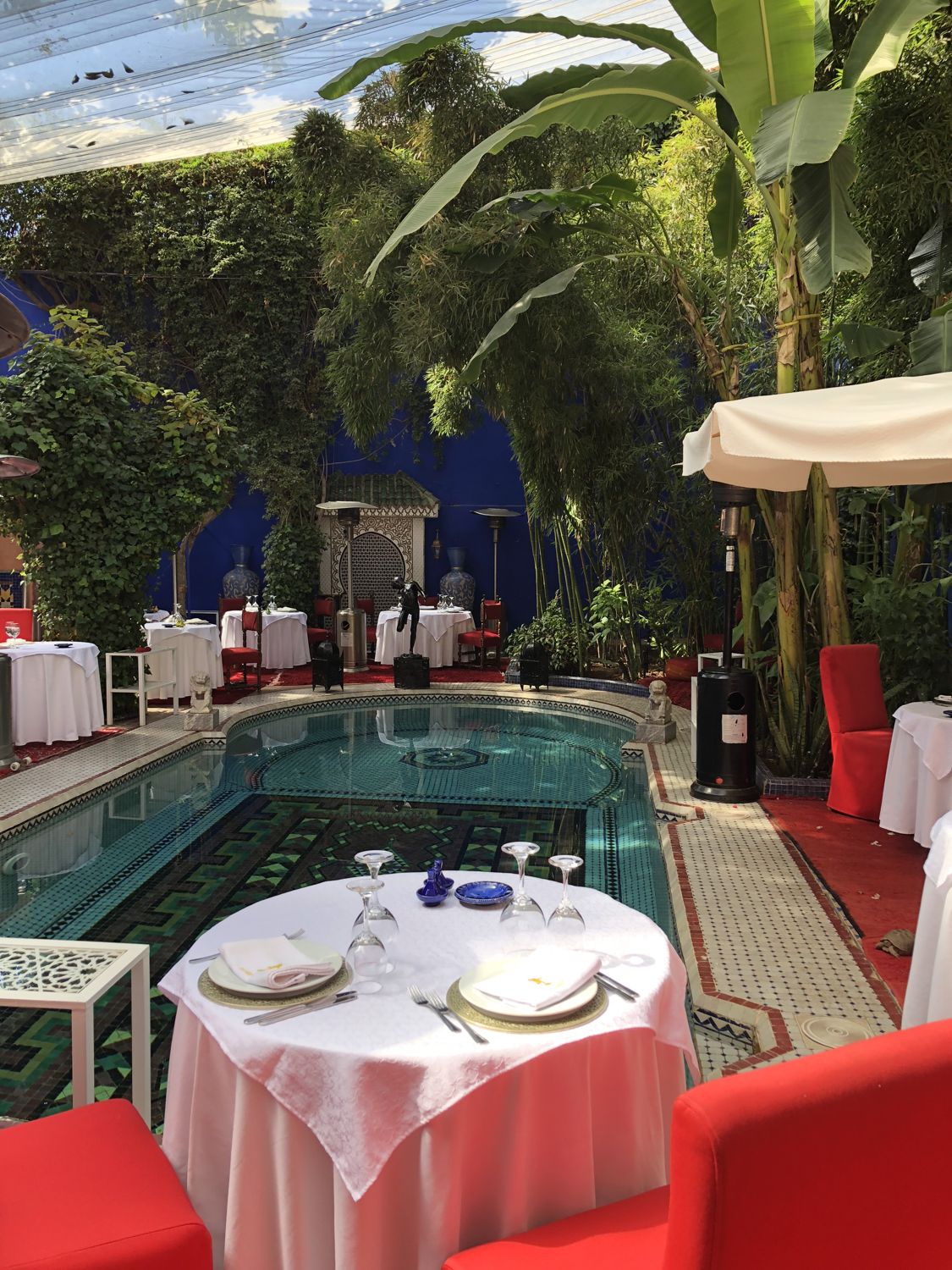Majorelle Garden in Marrakech, Morocco